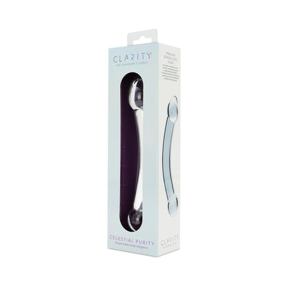 CREATIVE CONCEPTIONS - CLARITY CELESTIAL PURITY GLASS DILDO