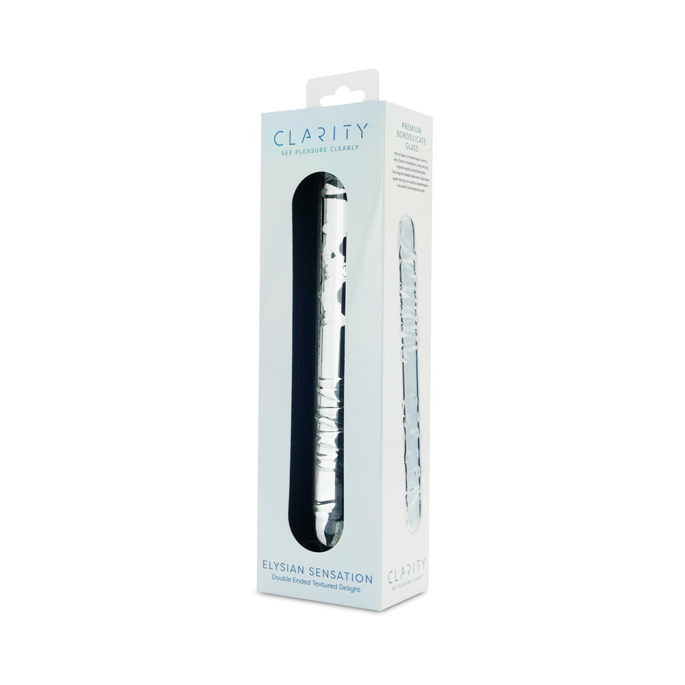 CREATIVE CONCEPTIONS - CLARITY ELYSIAN SENSATION GLASS DILDO