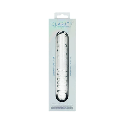 CREATIVE CONCEPTIONS - CLARITY ELYSIAN SENSATION GLASS DILDO