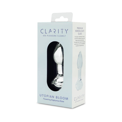 CREATIVE CONCEPTIONS - CLARITY UTOPIAN BLOOM GLASS PLUG
