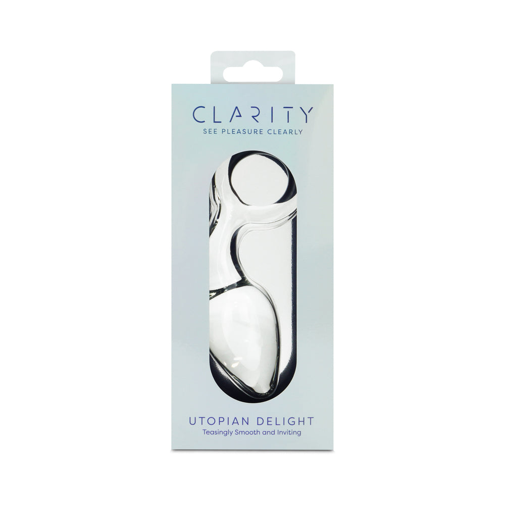 CREATIVE CONCEPTIONS - CLARITY UTOPIAN DELIGHT GLASS PLUG