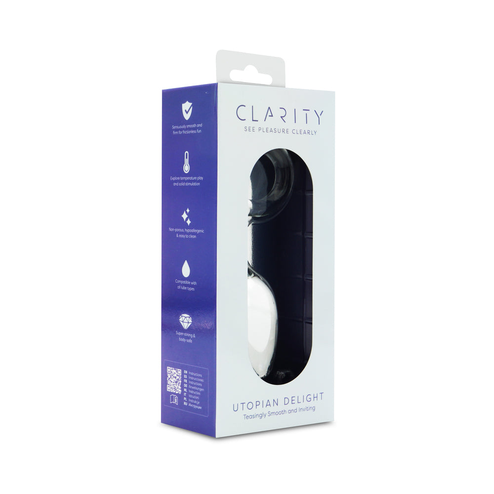 CREATIVE CONCEPTIONS - CLARITY UTOPIAN DELIGHT GLASS PLUG