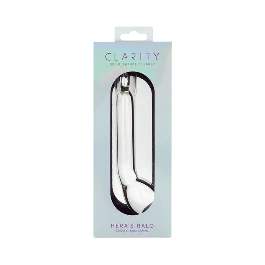CREATIVE CONCEPTIONS - CLARITY HERA'S HALO GLASS DILDO
