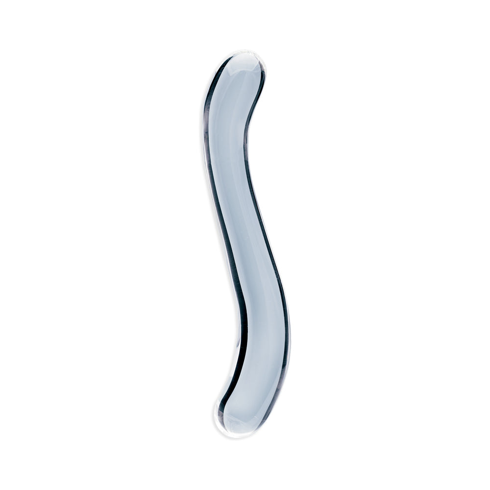 CREATIVE CONCEPTIONS - CLARITY CELESTIAL CURVE GLASS DILDO
