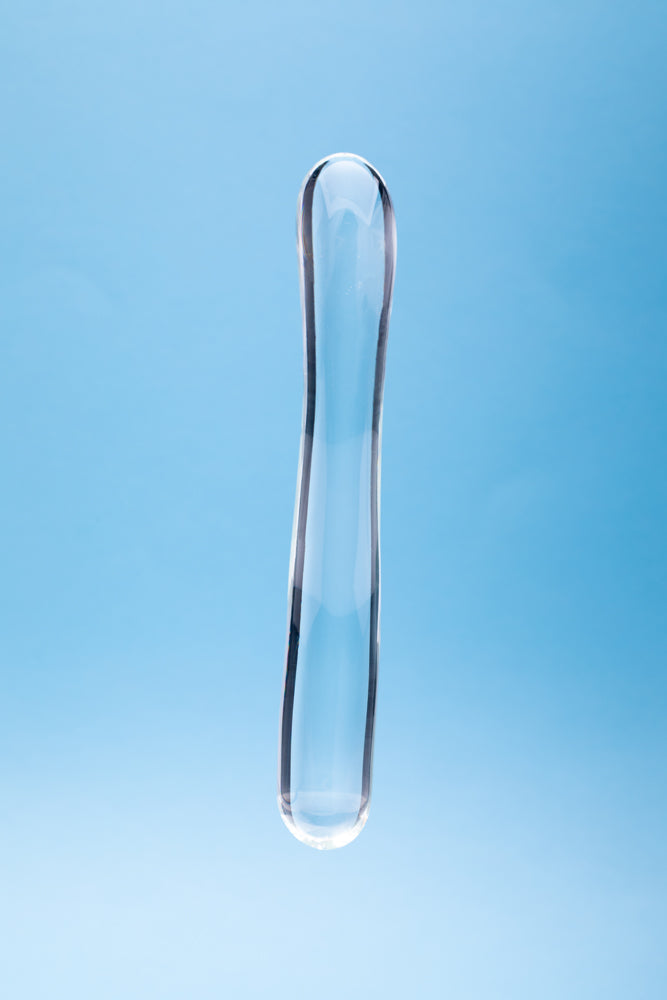 CREATIVE CONCEPTIONS - CLARITY CELESTIAL CURVE GLASS DILDO