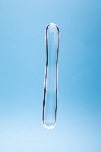 CREATIVE CONCEPTIONS - CLARITY CELESTIAL CURVE GLASS DILDO