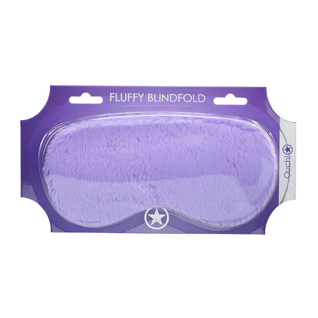 SHOTS - OUCH! FLUFFY MASK PURPLE