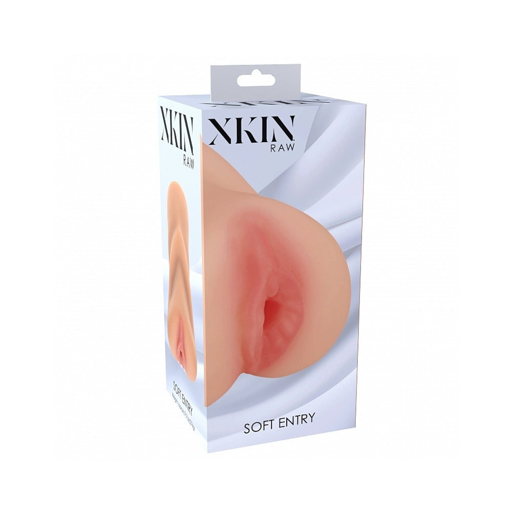 SHOTS - XKIN RAW SOFT ENTRY STROKER BEIGE