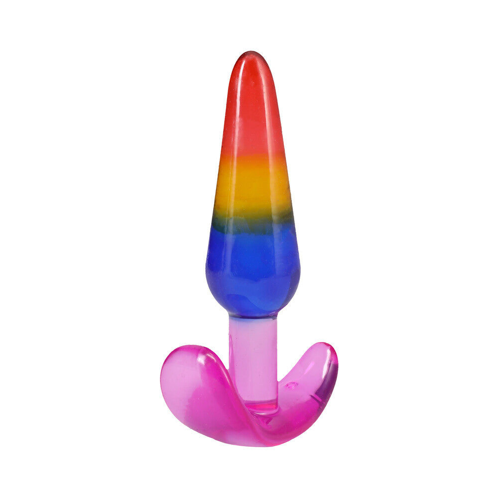 DOC JOHNSON - CRYSTAL JELLIES ANAL TRAINER SET S/M/L RAINBOW