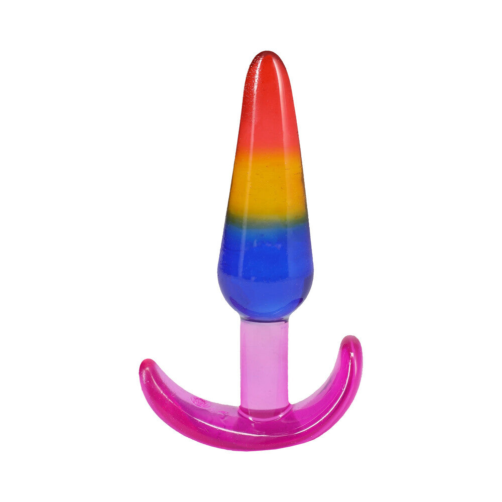DOC JOHNSON - CRYSTAL JELLIES ANAL TRAINER SET S/M/L RAINBOW