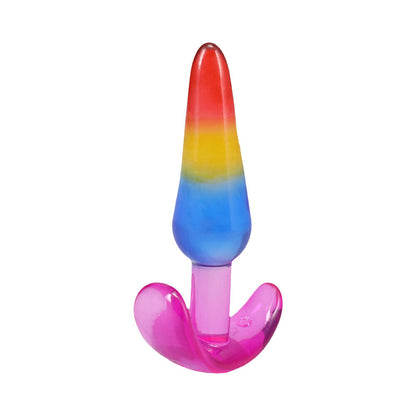 DOC JOHNSON - CRYSTAL JELLIES ANAL TRAINER SET S/M/L RAINBOW