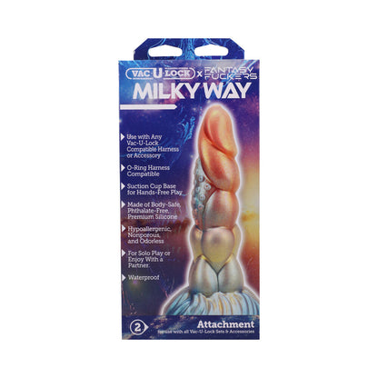 DOC JOHNSON - VAC-U-LOCK X FANTASY FUCKERS MILKY WAY MULTI-COLOR