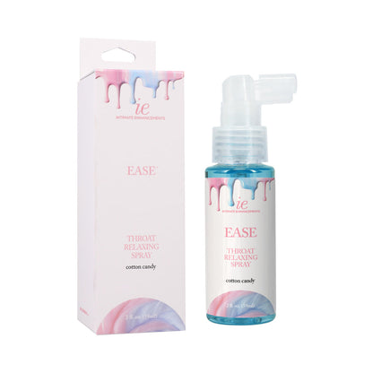 DOC JOHNSON - INTIMATE ENHANCEMENTS EASE THROAT RELAXING SPRAY COTTON CANDY 2 OZ.