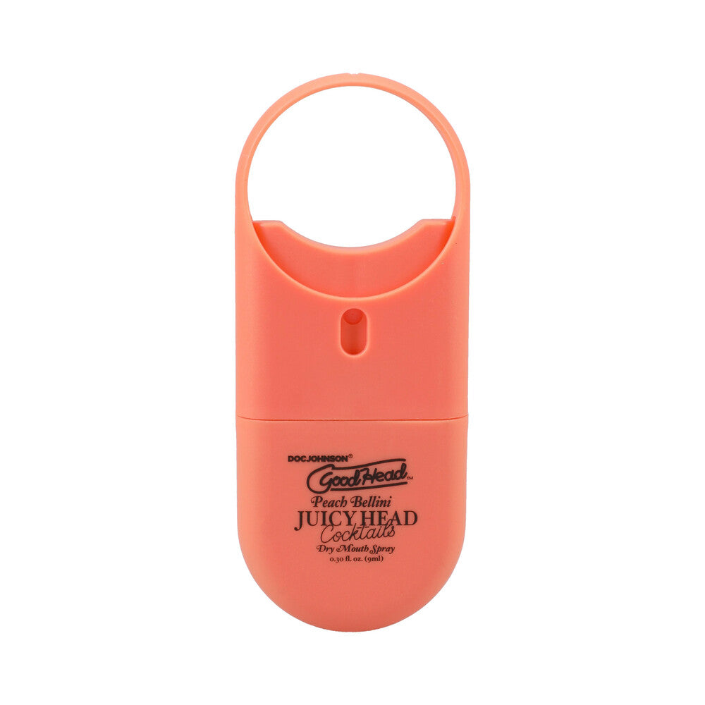 DOC JOHNSON - GOODHEAD JUICY HEAD COCKTAILS DRY MOUTH SPRAY TO-GO PEACH BELLINI