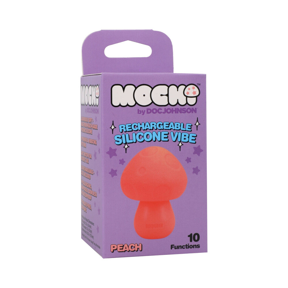 DOC JOHNSON - VIBRADOR DE SILICONE RECARREGÁVEL MOCHI MUSHROOM