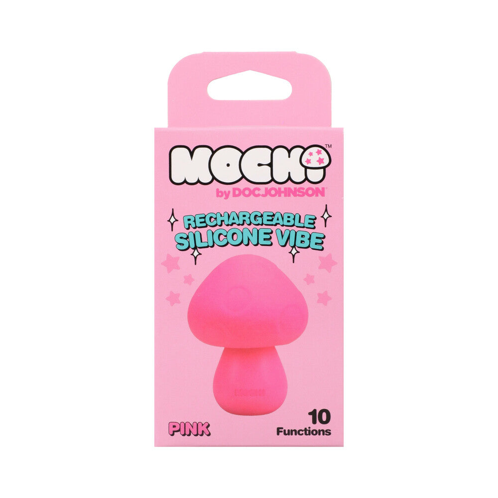 DOC JOHNSON - VIBRADOR DE SILICONE RECARREGÁVEL MOCHI MUSHROOM