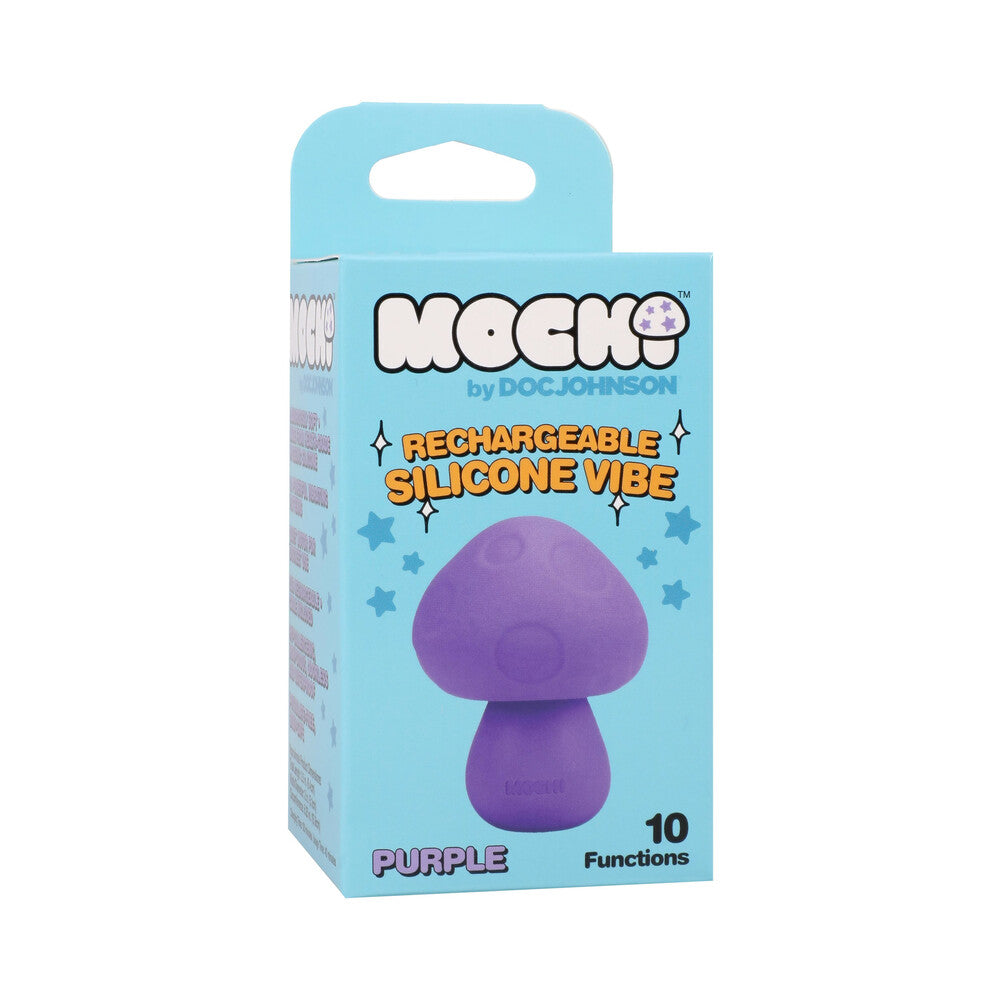 DOC JOHNSON - VIBRADOR DE SILICONE RECARREGÁVEL MOCHI MUSHROOM