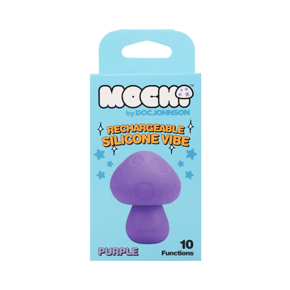 DOC JOHNSON - VIBRADOR DE SILICONE RECARREGÁVEL MOCHI MUSHROOM