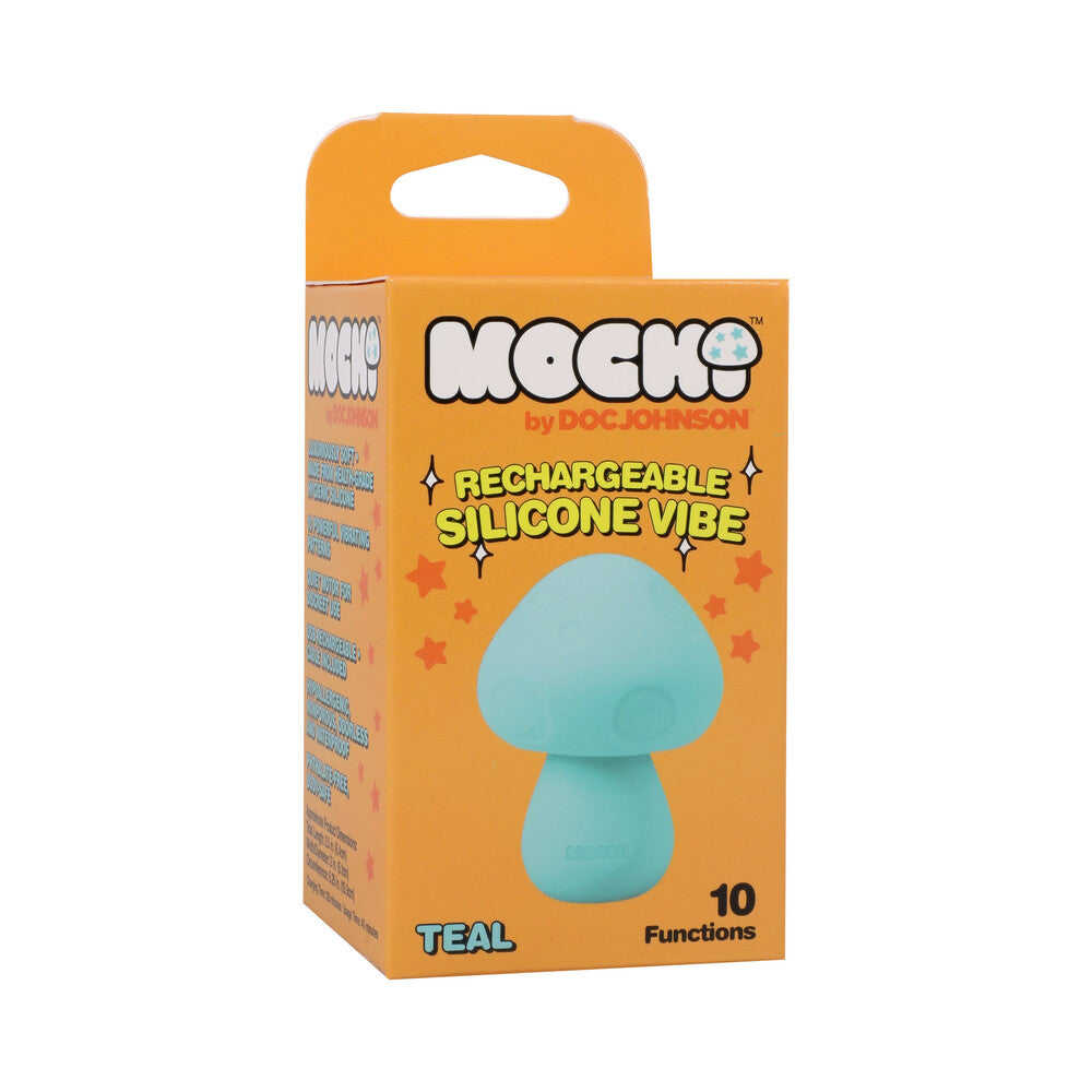 DOC JOHNSON - VIBRADOR DE SILICONE RECARREGÁVEL MOCHI MUSHROOM