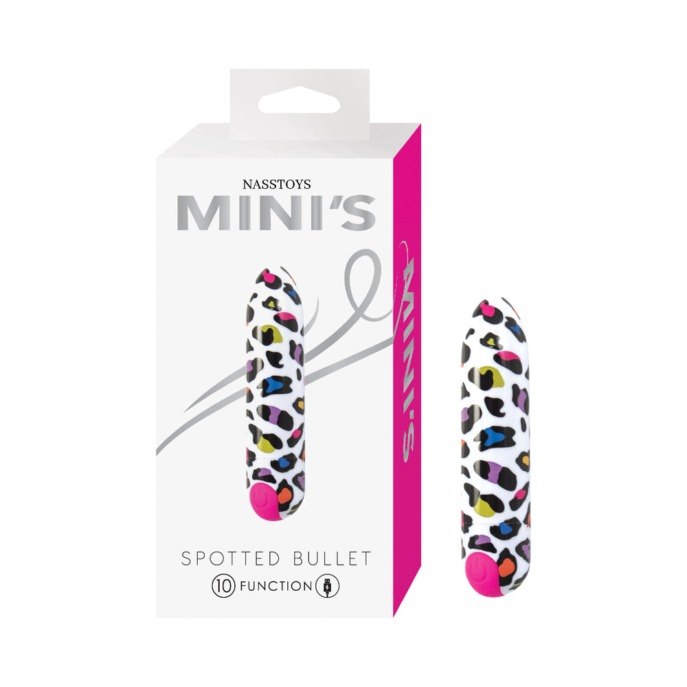 NASSTOYS - MINI'S SPOTTED BULLET BRANCO