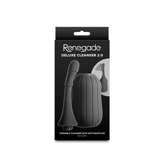 NS NOVELTIES - RENEGADE DELUXE CLEANSER 2.0 BLACK