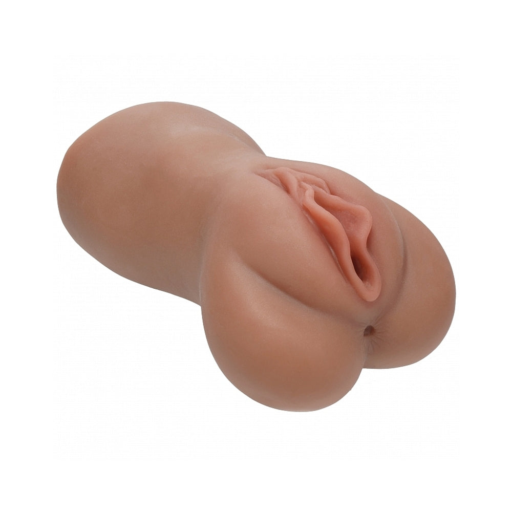 SHOTS - XKIN RAW VELVET VICE STROKER BROWN