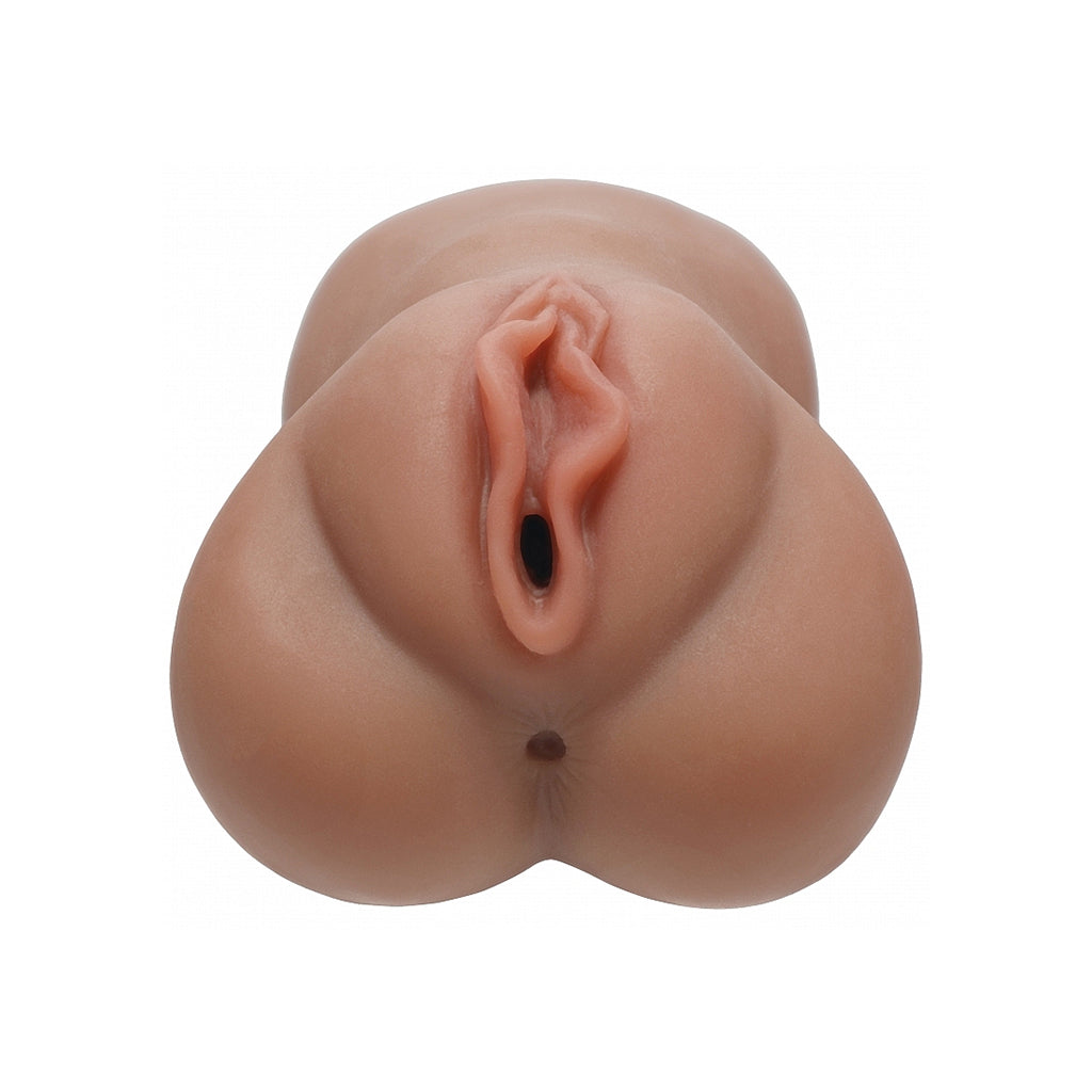 SHOTS - XKIN RAW VELVET VICE STROKER BROWN
