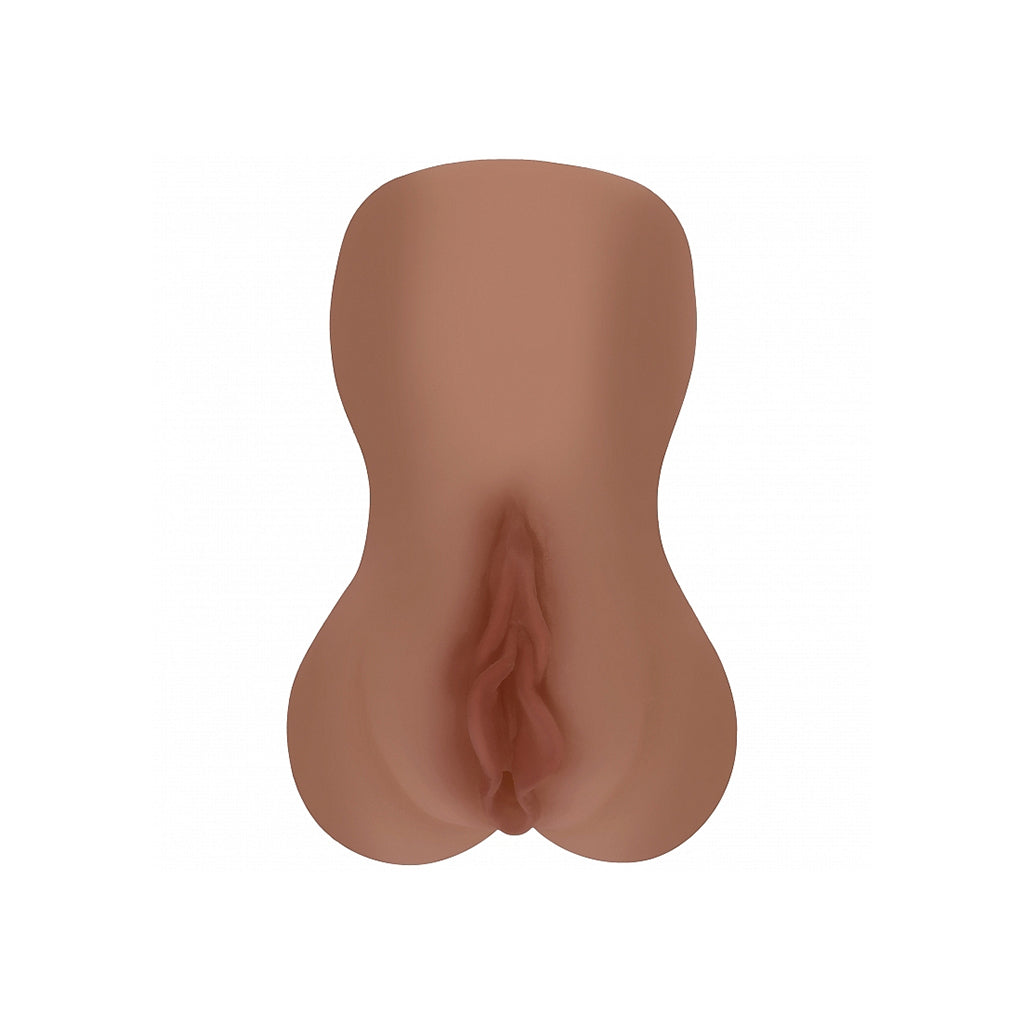 SHOTS - XKIN RAW VELVET VICE STROKER BROWN