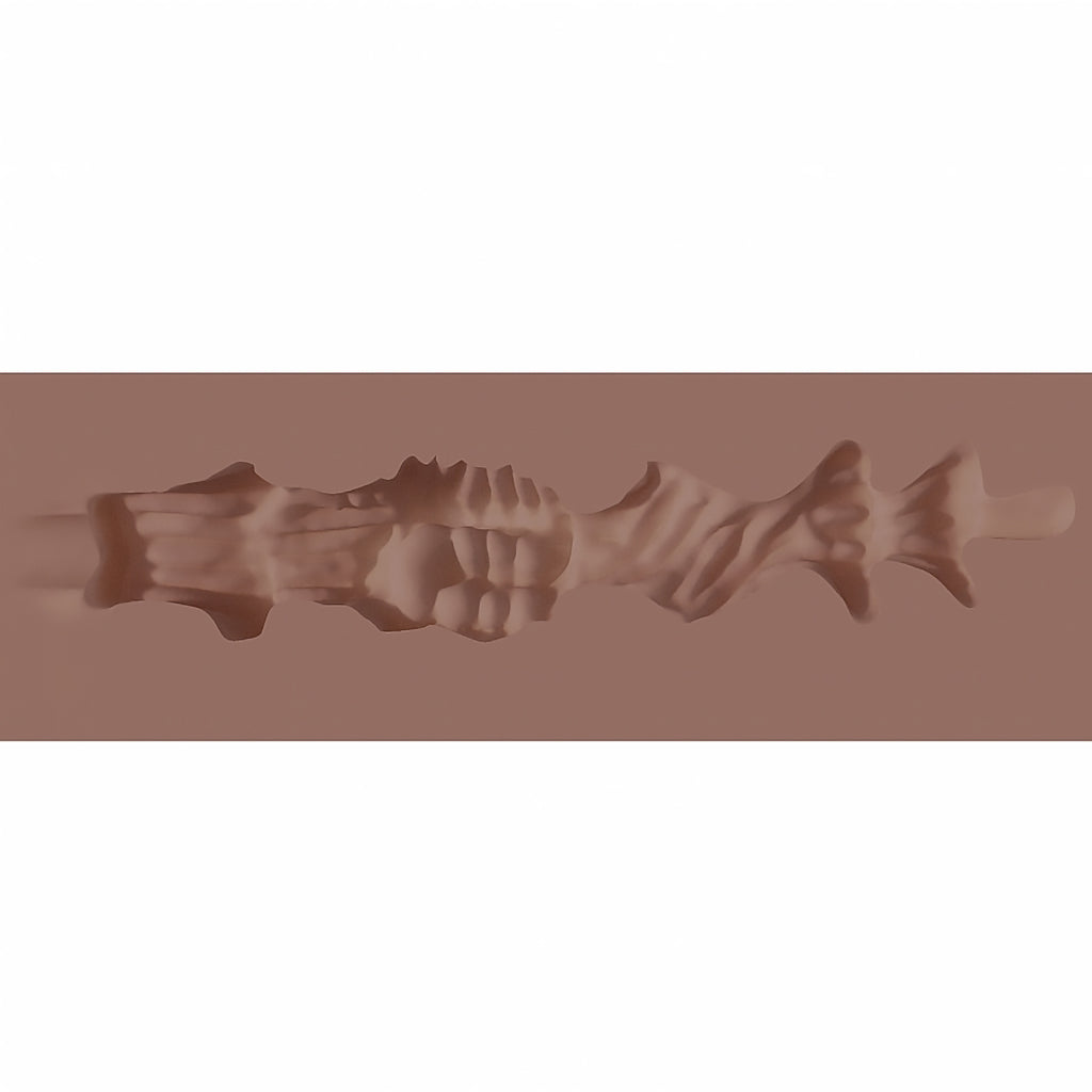 SHOTS - XKIN RAW VELVET VICE STROKER BROWN