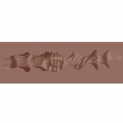 SHOTS - XKIN RAW VELVET VICE STROKER BROWN