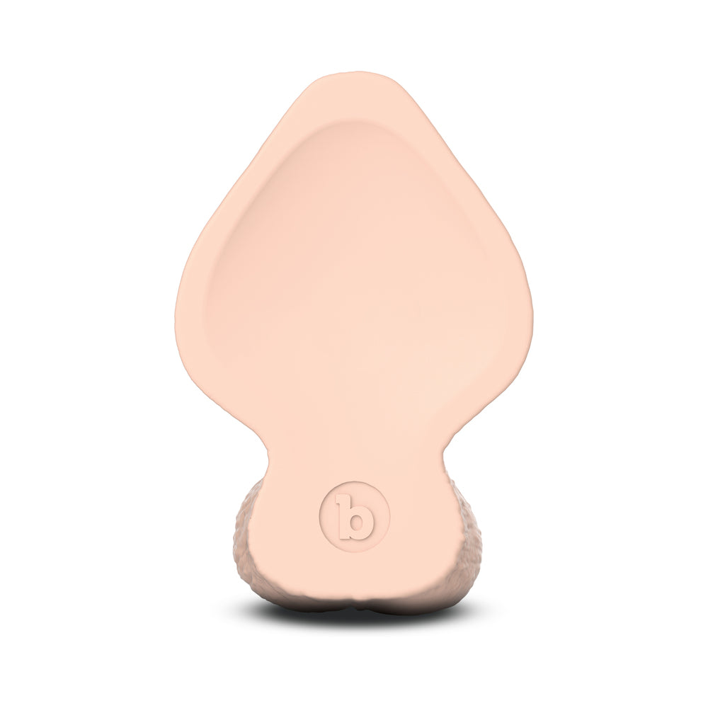 B-VIBE - SLIPSKIN REALISTIC SILICONE DILDO 6 IN. GIRTHY
