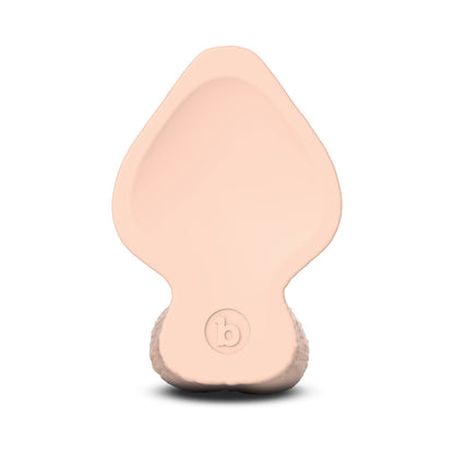 B-VIBE - SLIPSKIN REALISTIC SILICONE DILDO 6 IN. GIRTHY