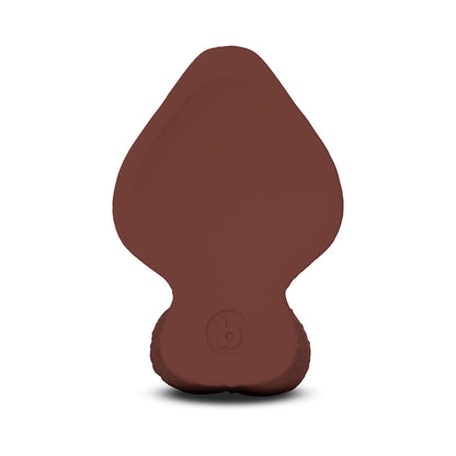 B-VIBE - SLIPSKIN REALISTIC SILICONE DILDO 6 IN. GIRTHY