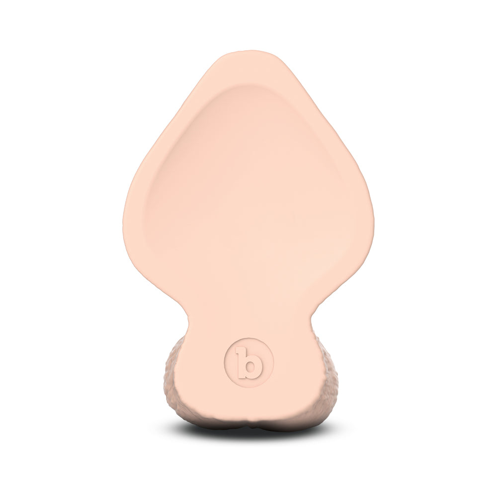 B-VIBE - SLIPSKIN REALISTIC SILICONE DILDO 7 IN. GIRTHY