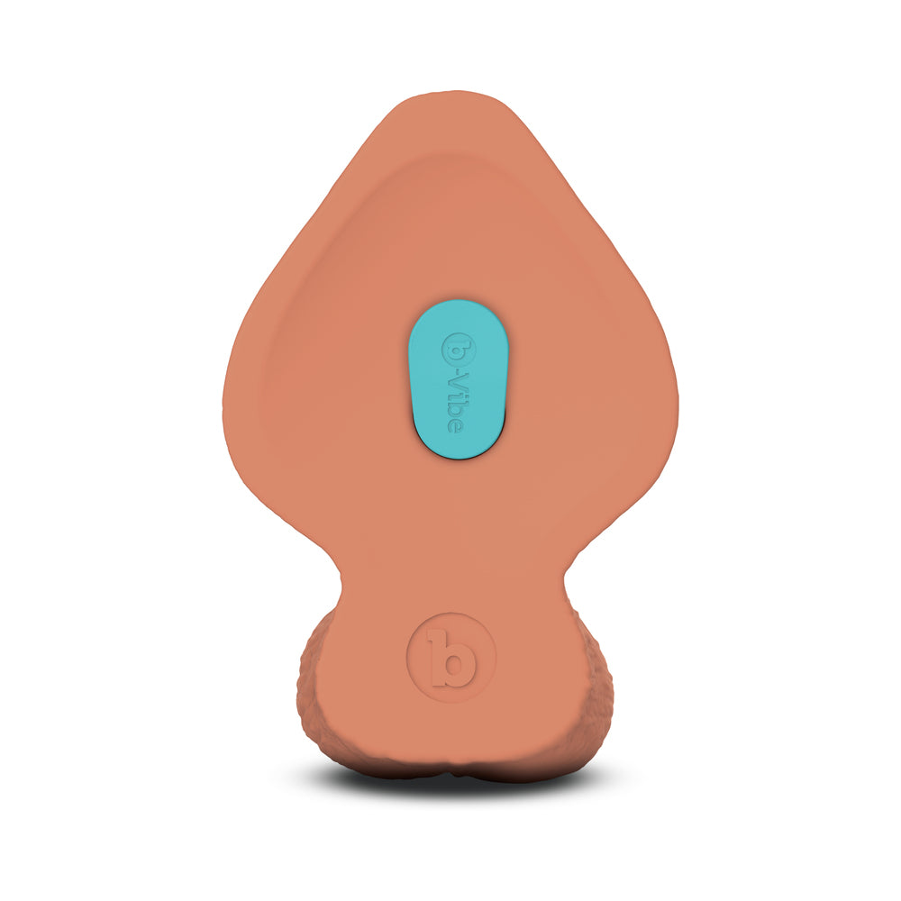 B-VIBE - SLIPSKIN REALISTIC SILICONE DILDO 8 IN. GIRTHY