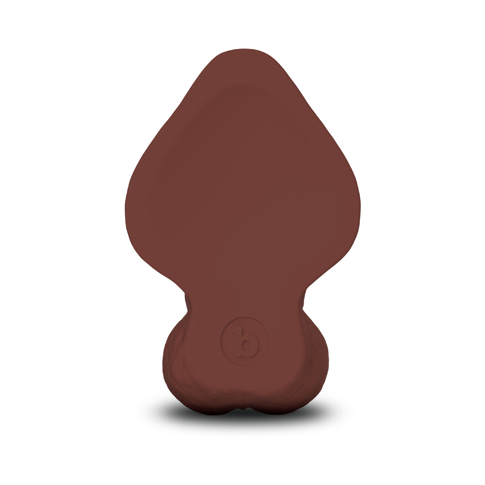 B-VIBE - SLIPSKIN REALISTIC SILICONE DILDO 6.5 IN. CURVED