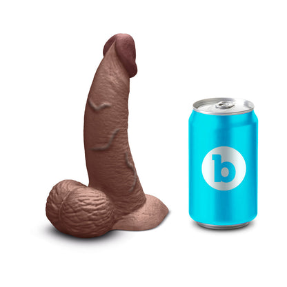 B-VIBE - SLIPSKIN REALISTIC SILICONE DILDO 6.5 IN. CURVED