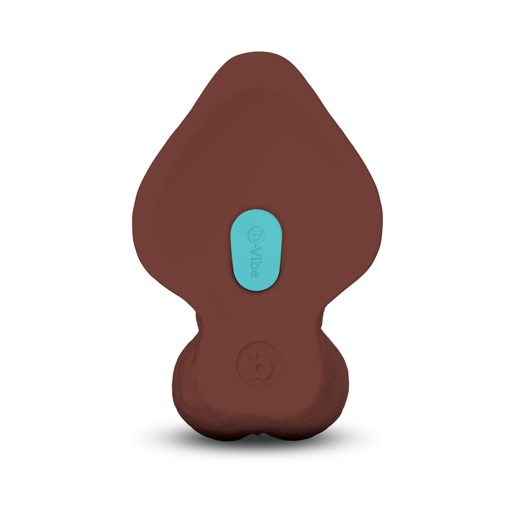 B-VIBE - SLIPSKIN REALISTIC SILICONE DILDO 10 IN. CURVED