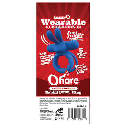 SCREAMING O - RECHARGEABLE OHARE