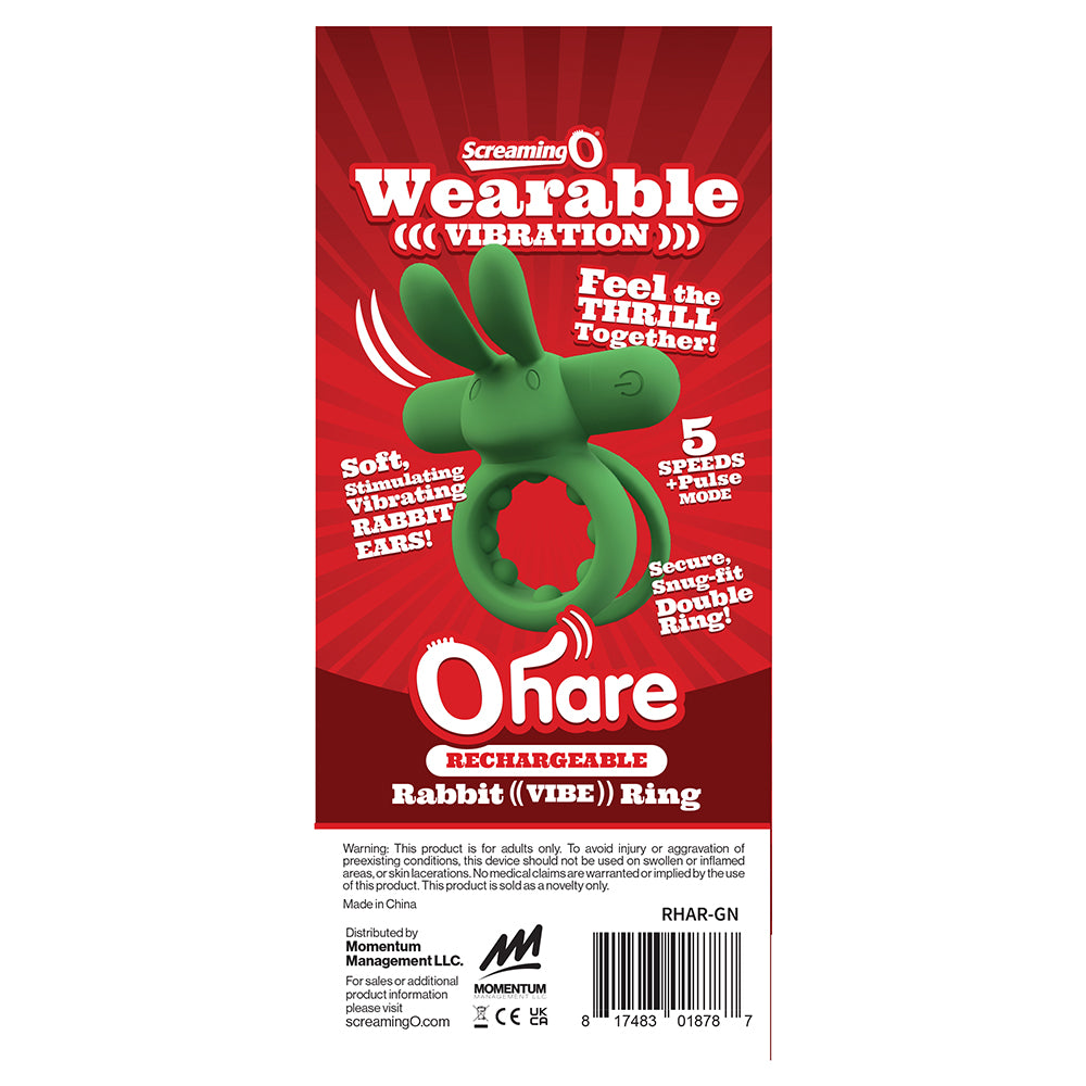 SCREAMING O - RECHARGEABLE OHARE