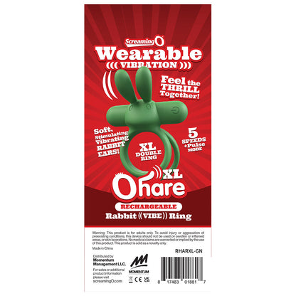 SCREAMING O - RECHARGEABLE OHARE