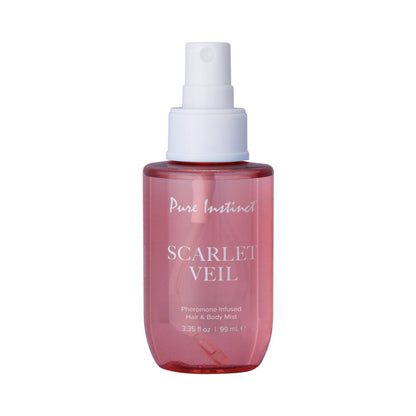 CLASSIC BRANDS - PURE INSTINCT PHEROMONE HAIR & BODY MIST SCARLET VEIL 3.35 OZ.