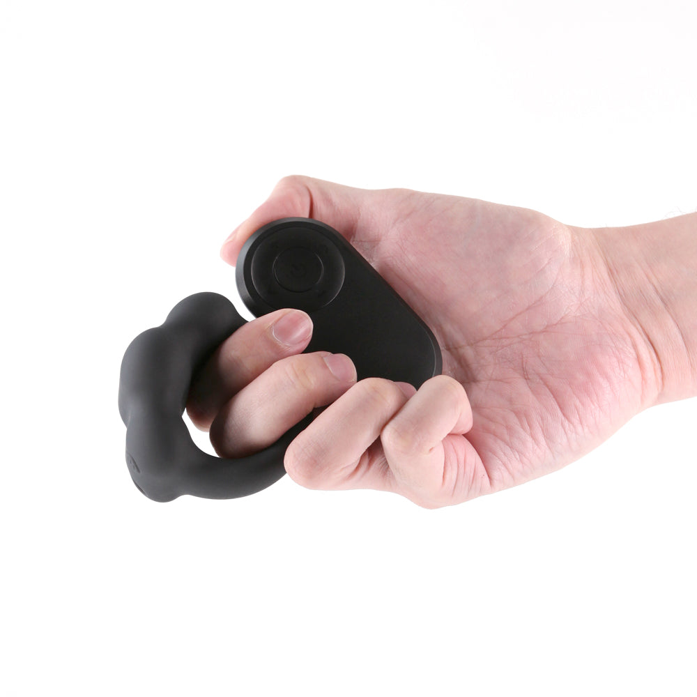 NS NOVELTIES - RENEGADE ROCKET RING BLACK