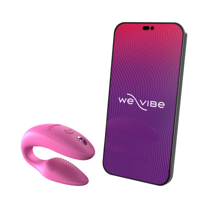 WE-VIBE - VIBRADOR PARA CASAIS COM CONTROLO REMOTO RECARREGÁVEL SYNC 2 ROSA