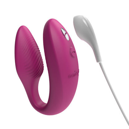 WE-VIBE - VIBRADOR PARA CASAIS COM CONTROLO REMOTO RECARREGÁVEL SYNC 2 ROSA