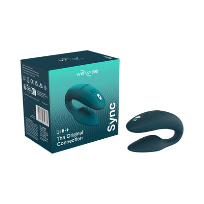 WE-VIBE - SYNC 2 VIBRADOR PARA CASAIS COM CONTROLO REMOTO RECARREGÁVEL VELUDO VERDE