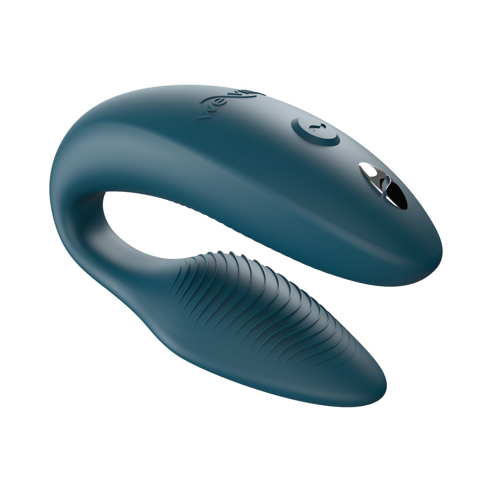 WE-VIBE - SYNC 2 VIBRADOR PARA CASAIS COM CONTROLO REMOTO RECARREGÁVEL VELUDO VERDE