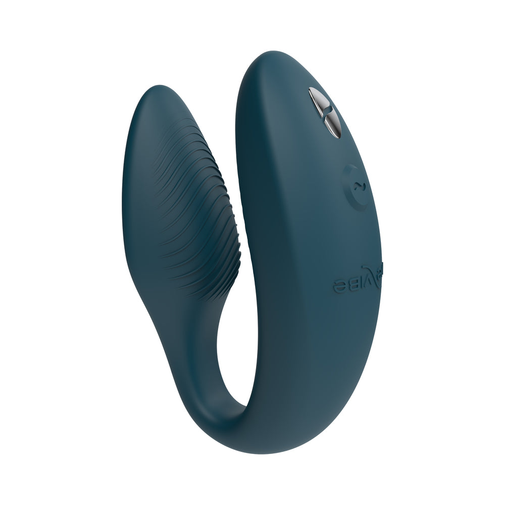 WE-VIBE - SYNC 2 VIBRADOR PARA CASAIS COM CONTROLO REMOTO RECARREGÁVEL VELUDO VERDE