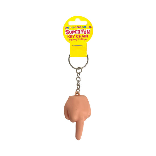 LITTLE GENIE - PORTA-CHAVES SQUISHY F-U FINGER LAST FUCK
