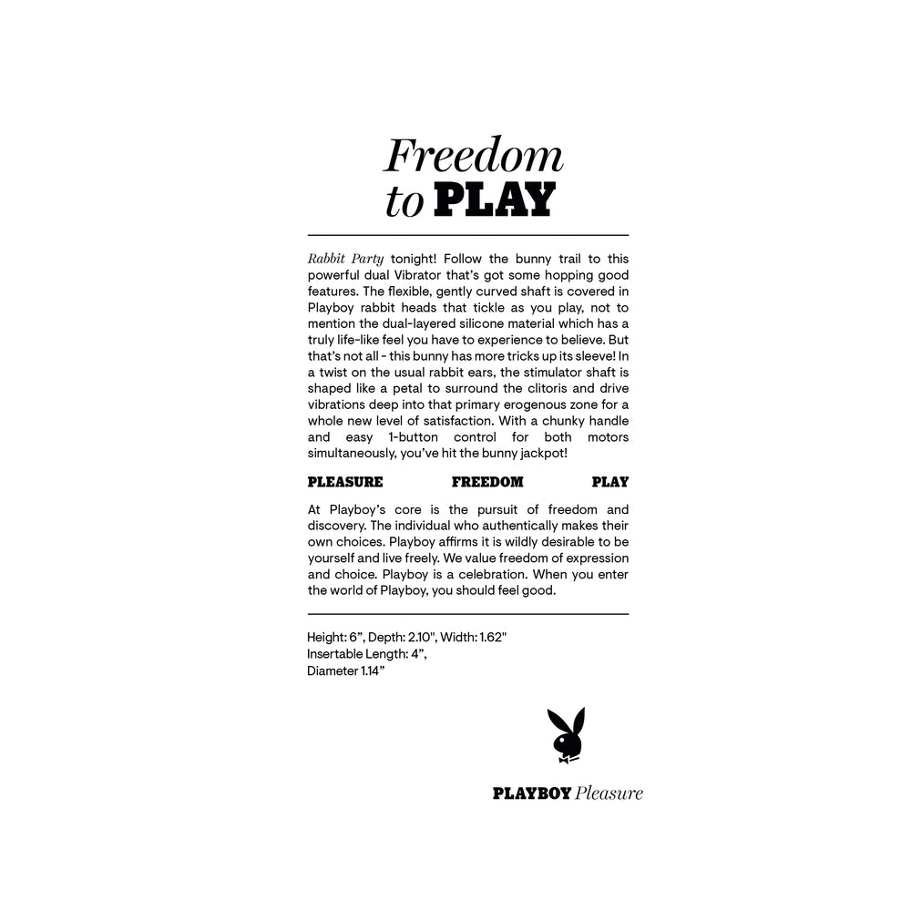 PLAYBOY - FESTA DAS COELHINHAS PÉTALA